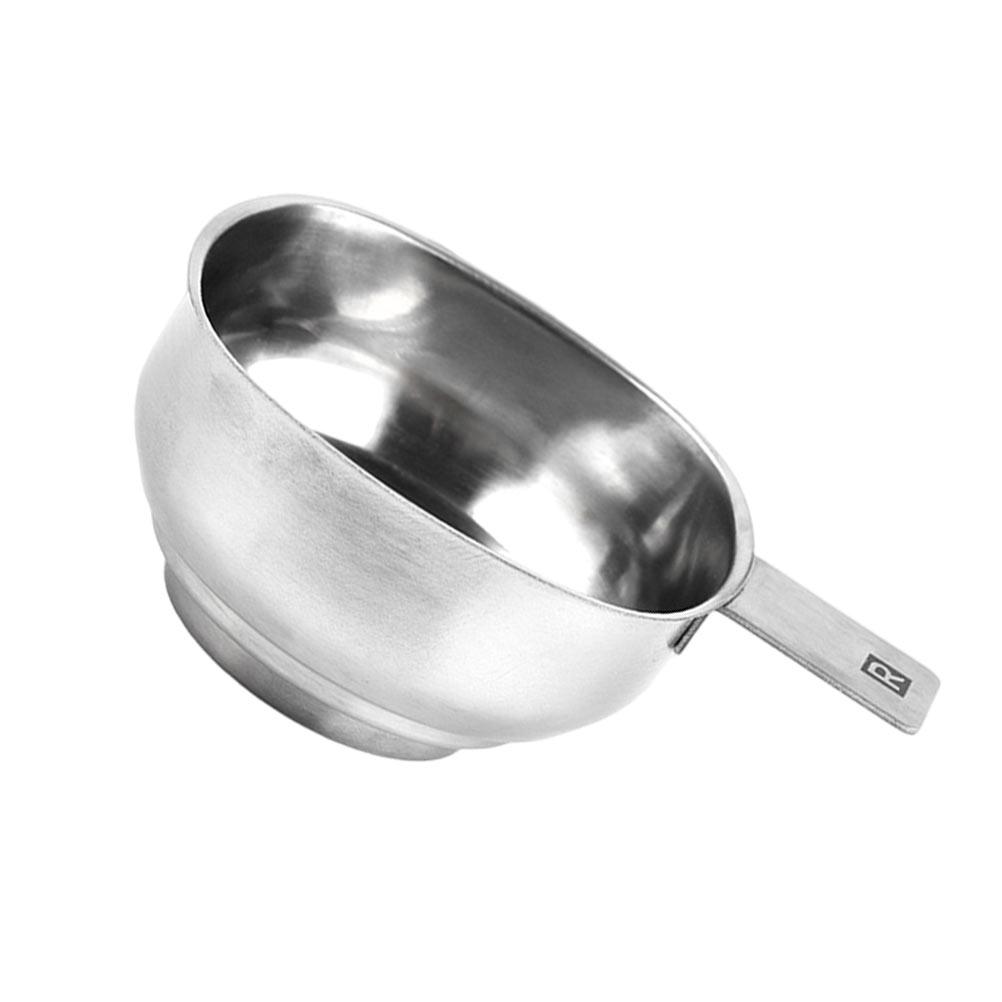 Nerezová násypka na olej s velkým průměrem, trychtýř, kuchyňské náčiní, multifunkční zavařovací nádoba se širokým hrdlem