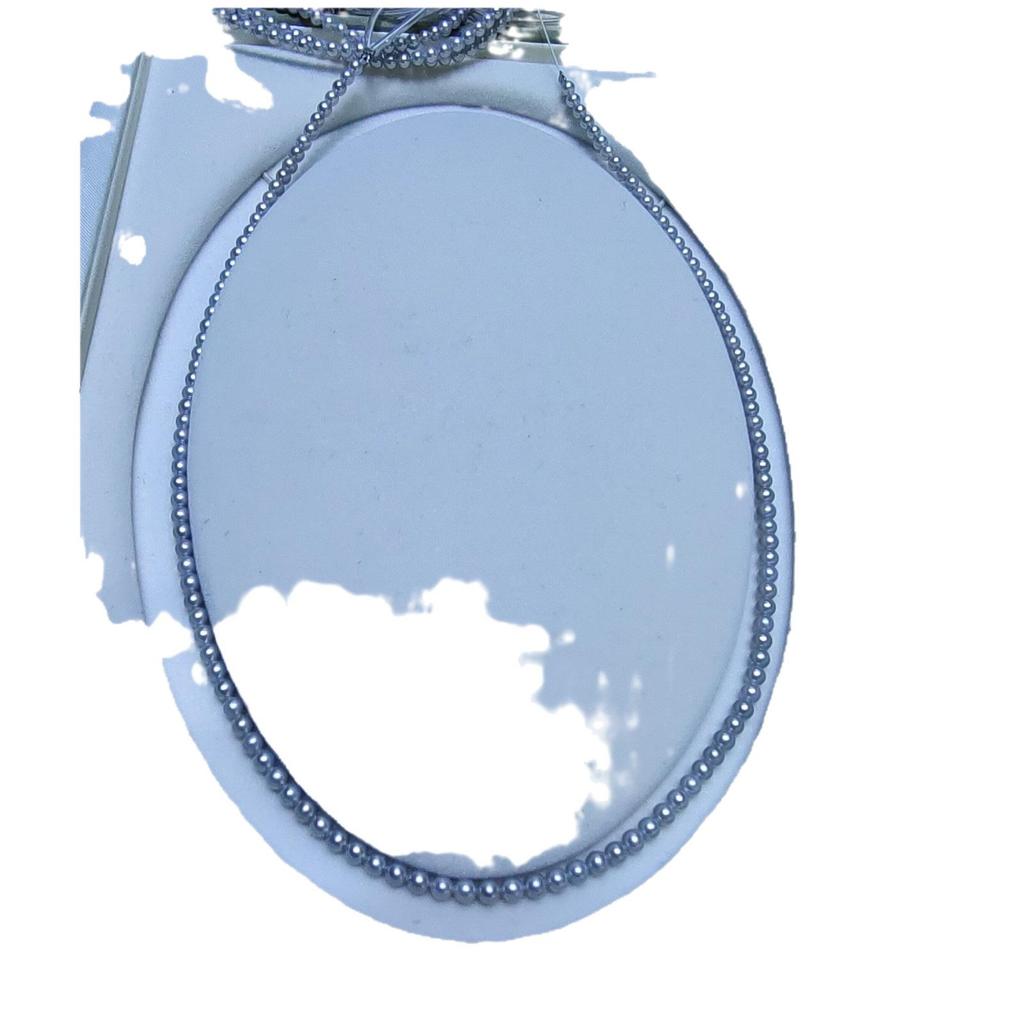 3-7mm Freshwater Akoya Pearls: Nearly Flawless Round Necklace, Strong Luster, Handmade DIY Jewelry