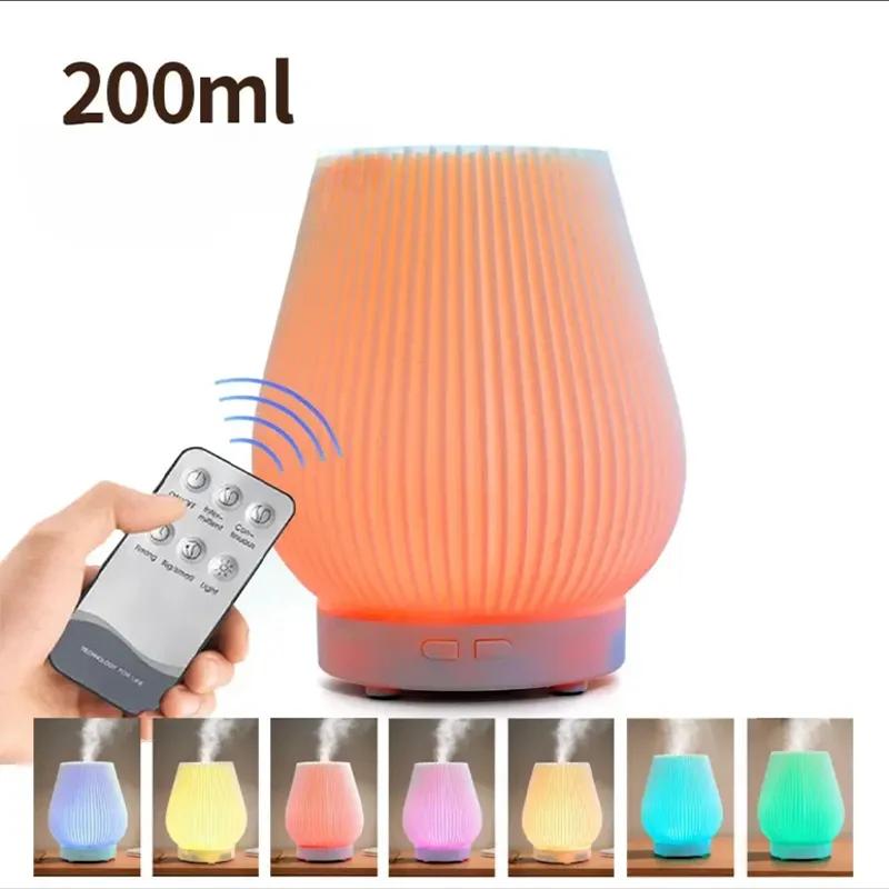 

Аромадифузор Зволожувач Розпилювач Портативний Побутовий Прилад 200мл Електричний Зволожувач Настільний Домашній Аромат Парфуми світлодідне полум я