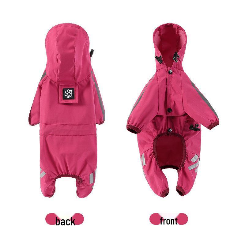 Waterproof Raincoat for Dogs - Large, Medium, Small Pets