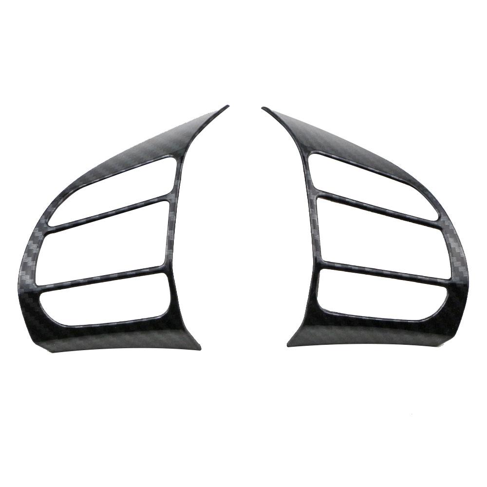 2 stücke Auto Lenkrad Abdeckung Rahmen Trim Insert Aufkleber für Hyundai Kauai Kona 2017 2018 SUV Auto