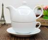 Ceramic Portable Creative Tea Set European Style One Teapot and One Cup Set Simple Household Flower Tea Cup Set Office Tea Set