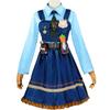 Judy Cosplay Costume Girls' Dress Judy Rabbit Police Officer Cosplay Little Girl Birthday Dress Lolita Puffy Dress