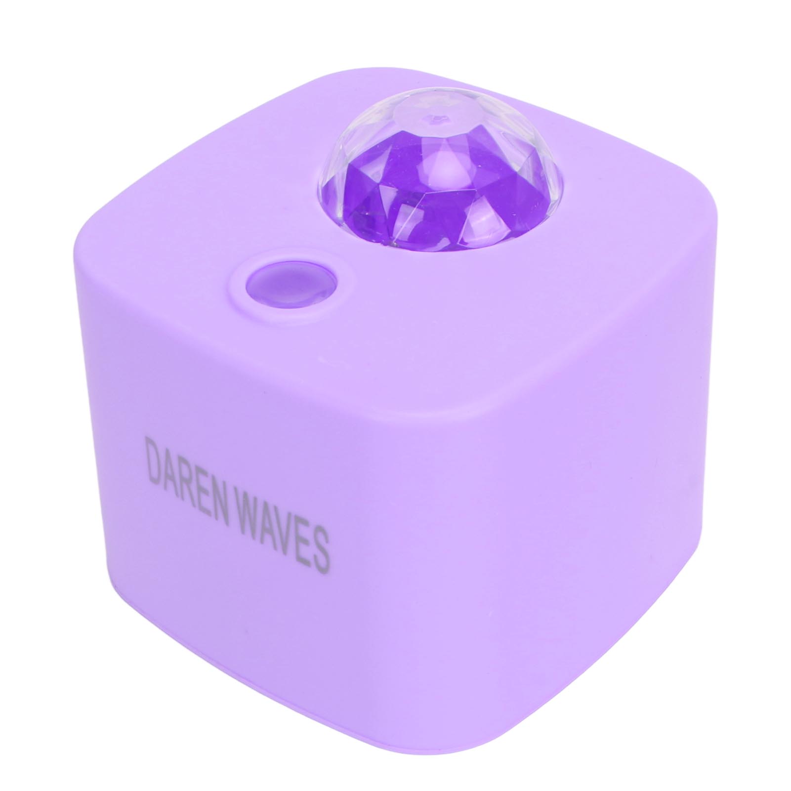 

Нічний проектор Ocean Wave з USB-кабелем Романтичний океанський хвиля та зірковий проект Світлодіодний нічник для вечірки в спальні фіолетовий