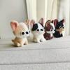Soft Stuffed Animals Chihuahua Plush Toy Puppy Pet Stuffed Chihuahua Doll Realistic Kawaii Plush Chihuahua Kids Toy