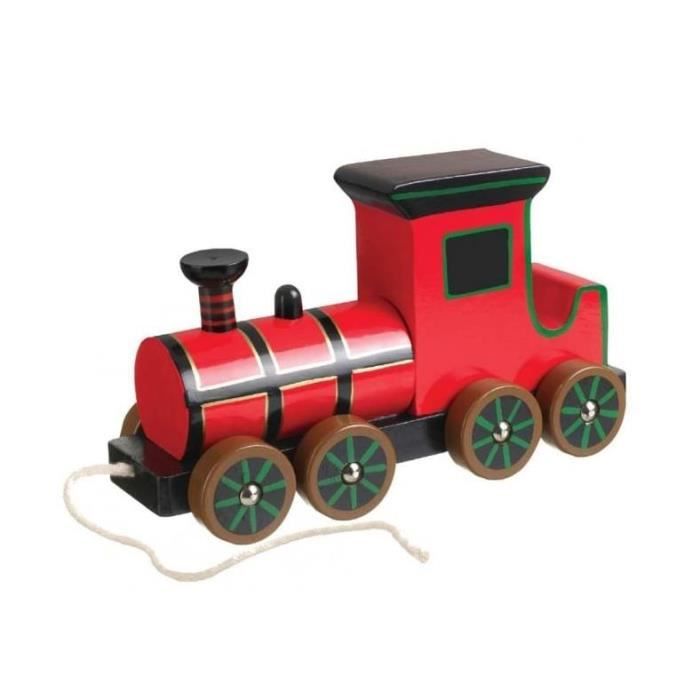 Orange Tree Toys Pull-Along Toy Steam Train