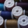 High Quality Colorful Sewing Bracelet Polyester Embroidery Cord Waxed Thread Braided Strings Rope