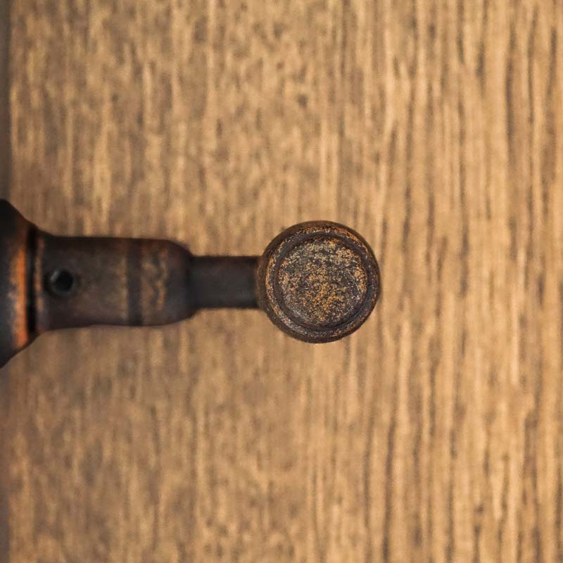 LINCOLN AGED door handle with WC plate 72