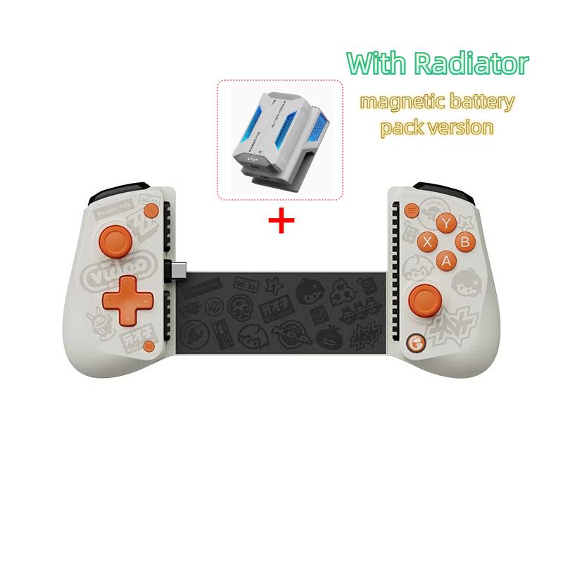Stretching Game Controller IOS Android Type-C Mobile Game Controller Peripheral For Mobile Games
