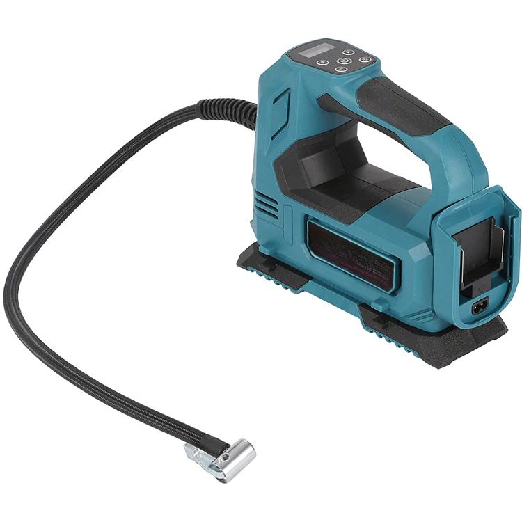 Cordless Air Pump For Car Bicycle Tires Balls Portable Car Tire Inflator Air Compressor For Makita 18V Battery