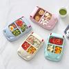 Baby Food Containers Infant Bamboo Fiber Training Dishes Feeding Sets Kids Tableware Bowl Cup Plates