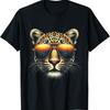 Leopard Gepard Tiger Leopardansikte Lejon Katt T-shirt