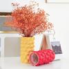 Nordic Ceramic Fruit Vase for Home Decoration and Flower Arranging: Ideal for Living Room, Bedroom, or Study Room