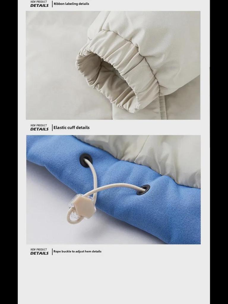 Pánská trendy nadměrná bavlněná bunda s kapucí - Zimní styl 2 v 1