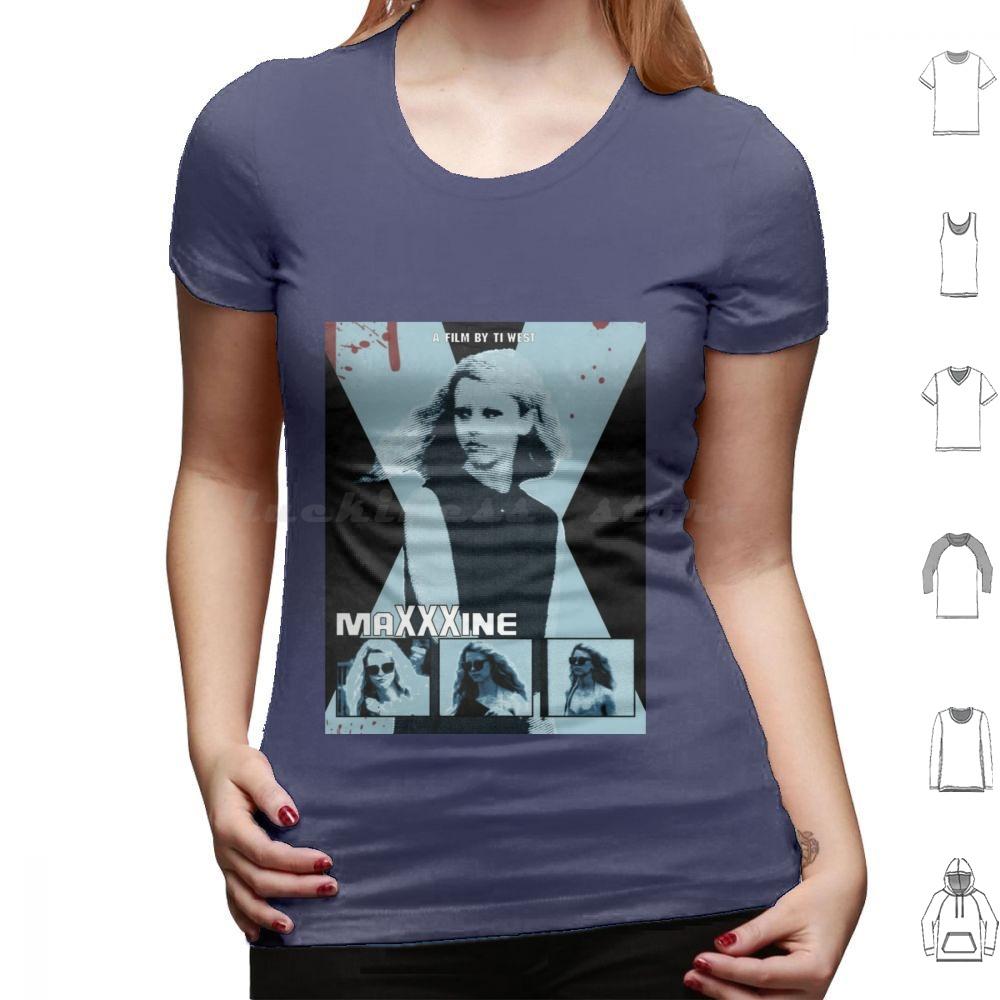 Pearl X Maxxxine 2024 Mia Goth Film Horror Movie T Shirt 6xl Cotton Cool Tee Pearl Maxxxine Maxxxine 2024 Maxine 2024 Pearl