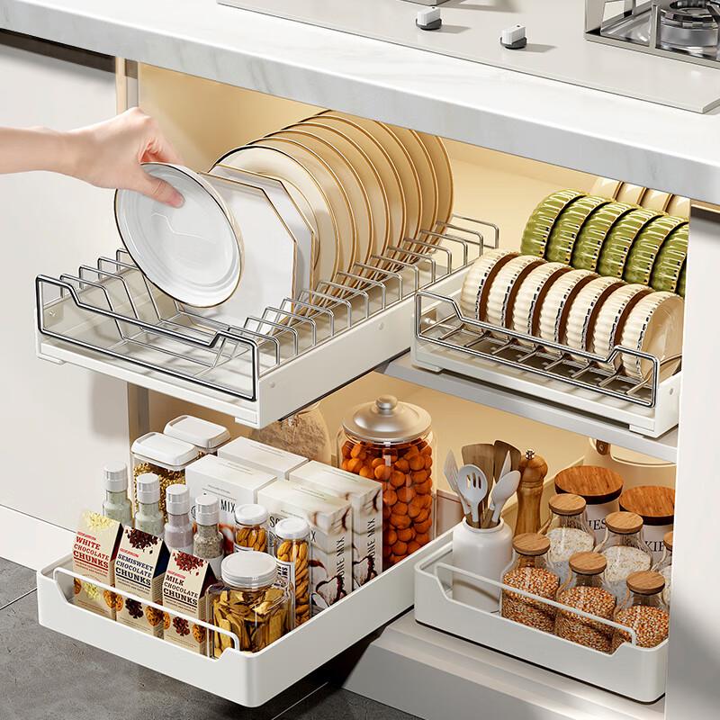 Miling Under-Sink Pull-Out Storage Drawer