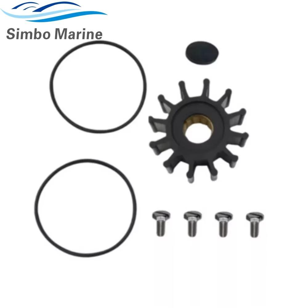 129670-42610 For Yanmar Sea water pump Impeller Kit 129470-42530 129470-42531 129470-42532 Marine Diesel 3JH 4JH 18-3081 чёрный