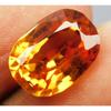 Real Natural Oval Cut   10.22 Ct Fire Orange Sapphire Sparkling Gems A+