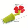3PCS Silicone Red Wine Bottle Stopper Creative Red Wine Stopper Flower Silicone Wine Stopper
