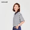 Lafuma Women's 2025 Summer Striped Outdoor Polo T-Shirt