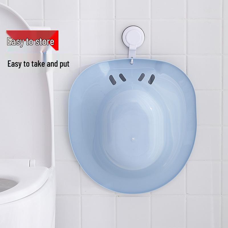 Прозорий жіночий біде-умивальник - Конструкція без необхідності присідати для легкого миття