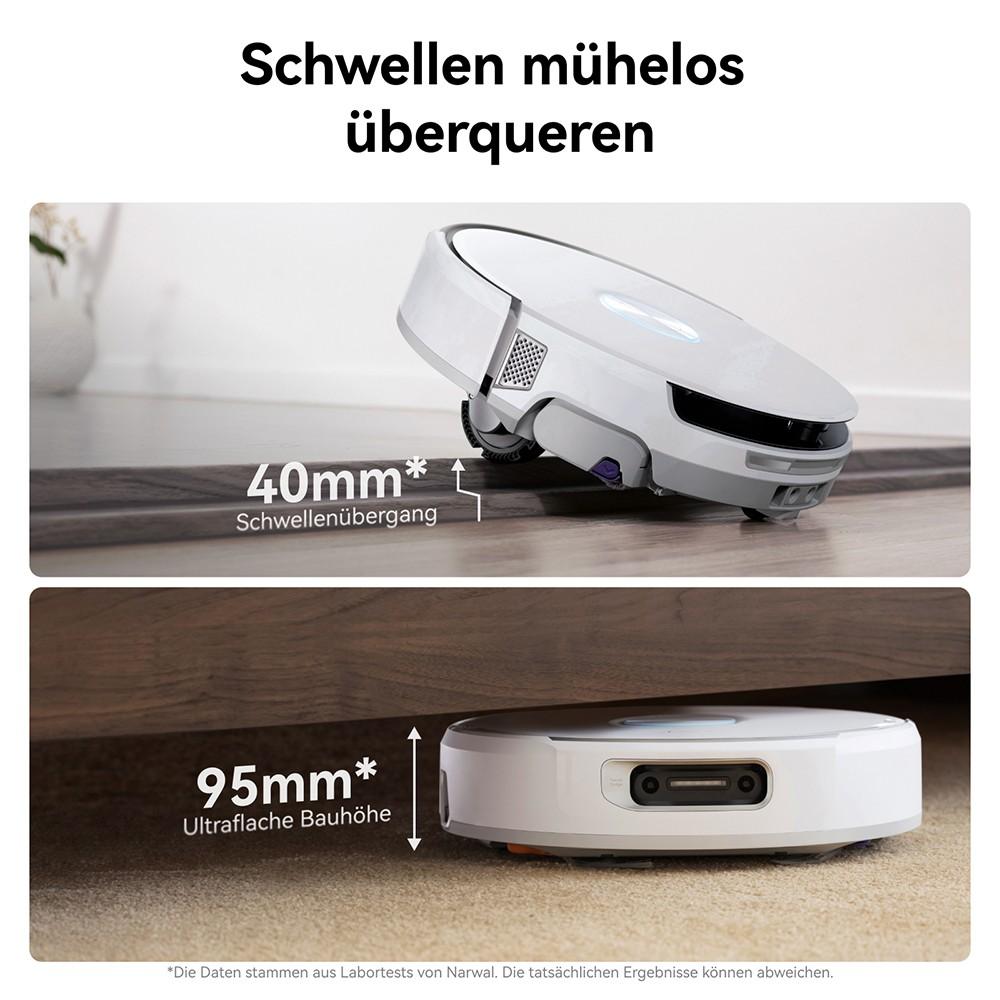 Narwal Flow Robotdammsugare 22000Pa Hyper Sugkraft, Självrengöring i Realtid, AI-driven Hinderundvikning