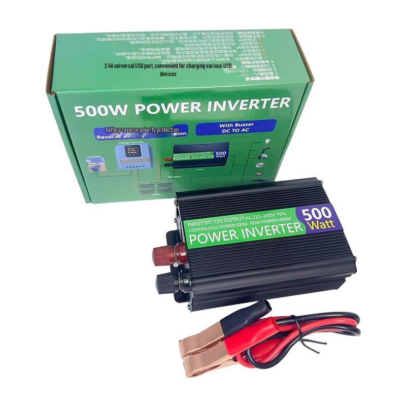 500W 220V Car Power Inverter for Outdoor Use