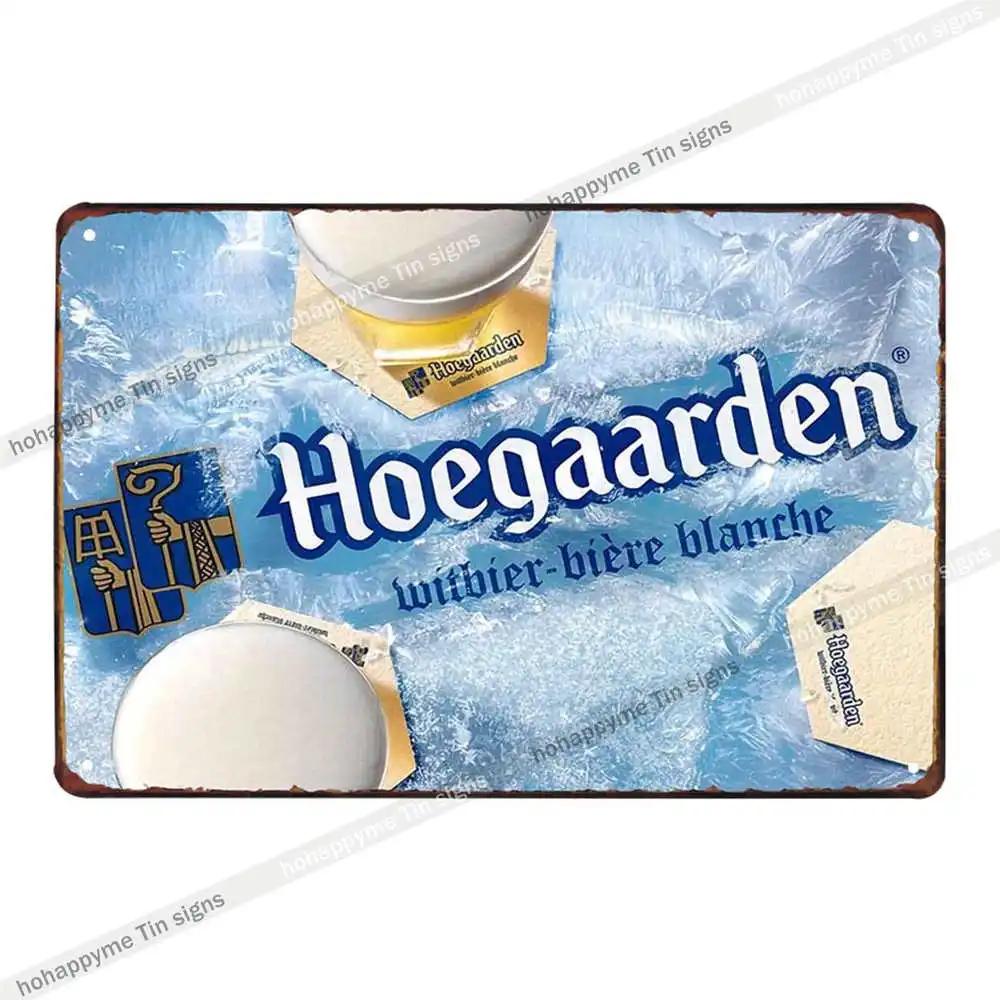 Home Decor Metal Plates Signs Belgium Beer Tin Painting Decoration Bar Club Cafe Man Cave Poster Vintage Wall Art Plaque 20x30cm