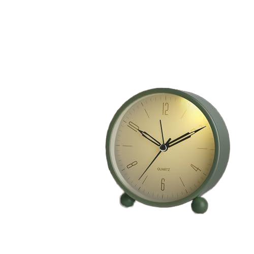 Factory Direct New Cute Cartoon Alarm Clock Quartz Table Type Small Home Office Bedroom Living Room Student Dormitory Artifact M