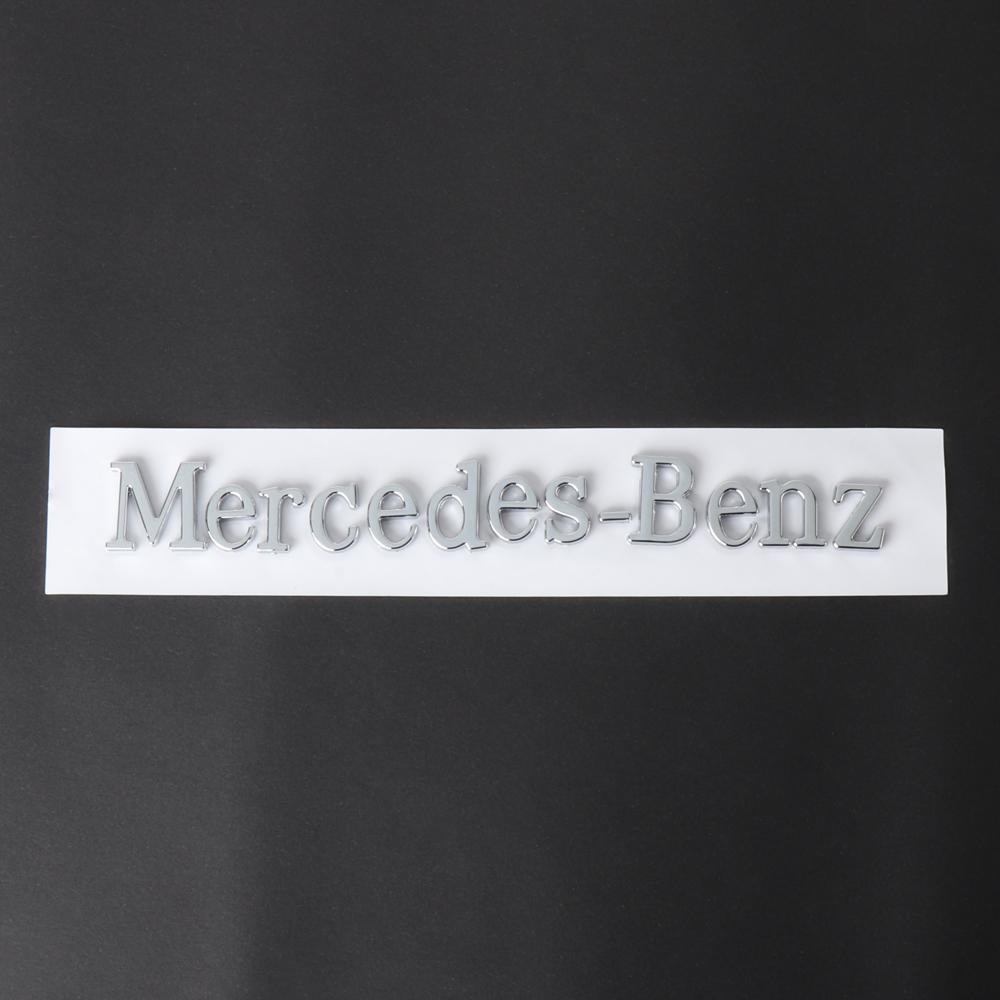 

ABS Styling Car Rear Trunk Sticker LetterEmblem Decor for Mercedes Benz AMG W210 W108 W204 W205 W203 W211 W124 W126 CLA CLK CLS