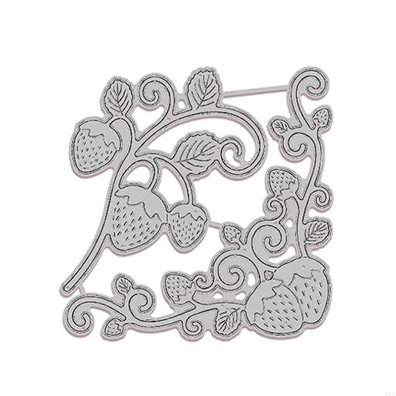 

Metal Die Cuts Strawberry Embossing Stencil Cutting Dies Card Making Scrapbook X3UC