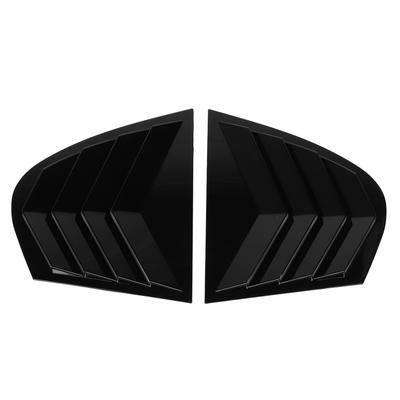 Pair of Car Rear Window Shutter Cover Trim Stylish Rear Side Window Louver Vent Trim for 5 Series