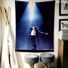 Michael Jackson Pop Art Icon Tapestry Fashion Print Background Cloth Background Wall Hanging Cloth Soft Homestay Soft Decoration Tapestry