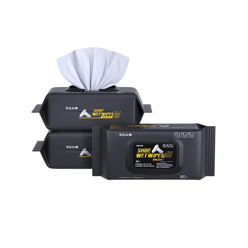 

Профессиональные влажные салфетки для обуви, 80 штук - Портативный и эффективный набор для чистки на ходу для любой обуви 1pc чёрный