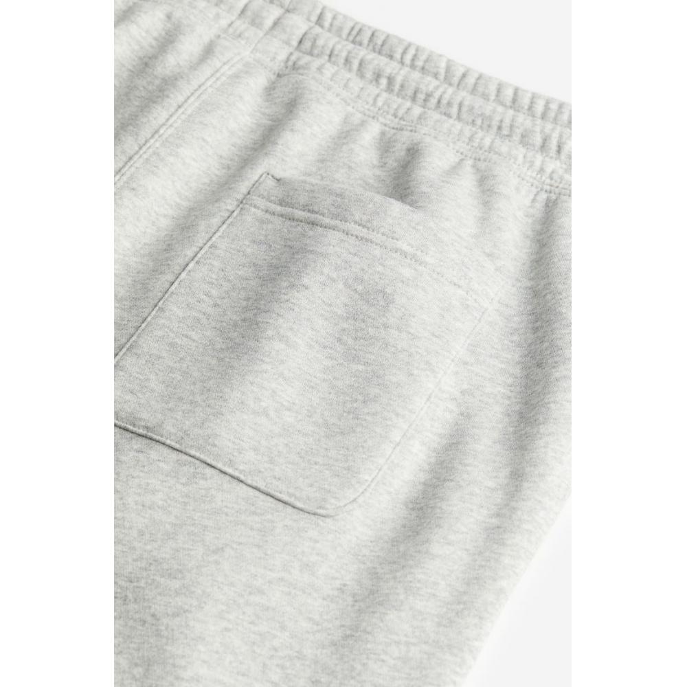 H M Relaxed Fit Sweatpants Grey Melange