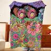 Artist K-Kaitlin B-Brito Throw Flannel Throw Blanket, Lightweight Cozy, Durable Washable Cute Cool