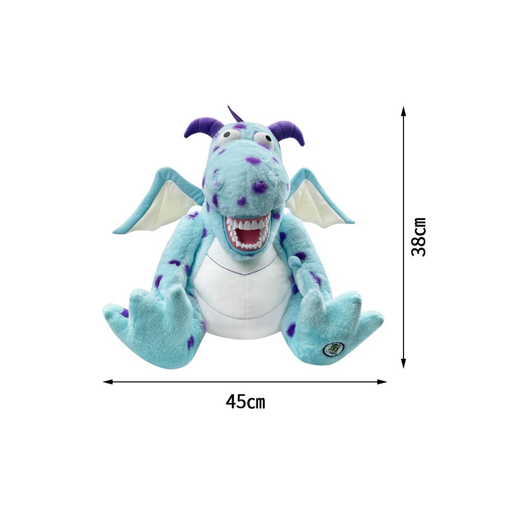 Kids Dental Education Plush Toy Brushing Teeth Teaching Model Dentist Role Play Gift for Children