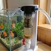Collecteur de Déchets de Poisson Valve de Filtre à Eau à Filetage Femelle 1/2 3/4 Pour Aquarium Bassin
