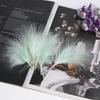 Blood vessel velvet feather turkey feather jewelry cat toy cat stick handicraft dream catcher decorative material
