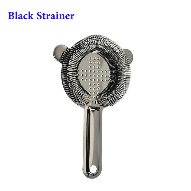 Cocktail Strainer Stainless Steel Tea Strainers Conical Food Strainers Fine Mesh Strainer Practical Bar Strainer Tool