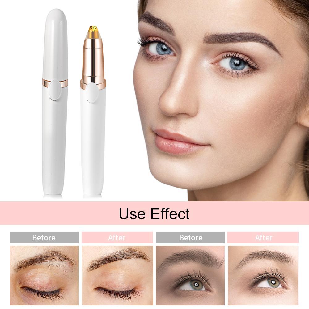 الكهربائية الحاجب التشذيب الحلاقة Epilator الشعر بليد تصميم جديد