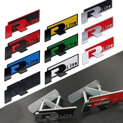 3D Metalen Logo Auto Voorgrille Badge Zijde Kofferbak Embleem Sticker