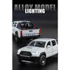 1/32 Toyota Tacoma Legierungs-Pickup-Modellguss Metall Offroad-Fahrzeuge Automodell Hohe Simulation Ton und Licht Kinderspielzeug Geschenk