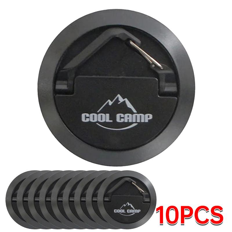 Outdoor Magnetic Tent Hook Portable Multi-purpose Tent Ceiling Buckle Clamp Suction Cup Camping Rope Retainer Kerosene Lamp Hook