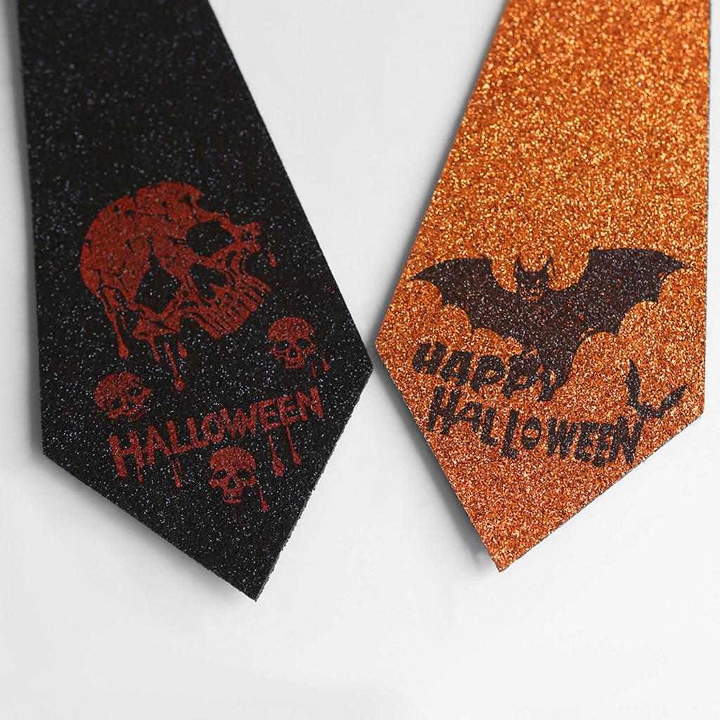 Glowing Eyeball Necktie LED Light Up Necktie Festival Necktie Decor For Halloween Costume Parties And Cosplay Events