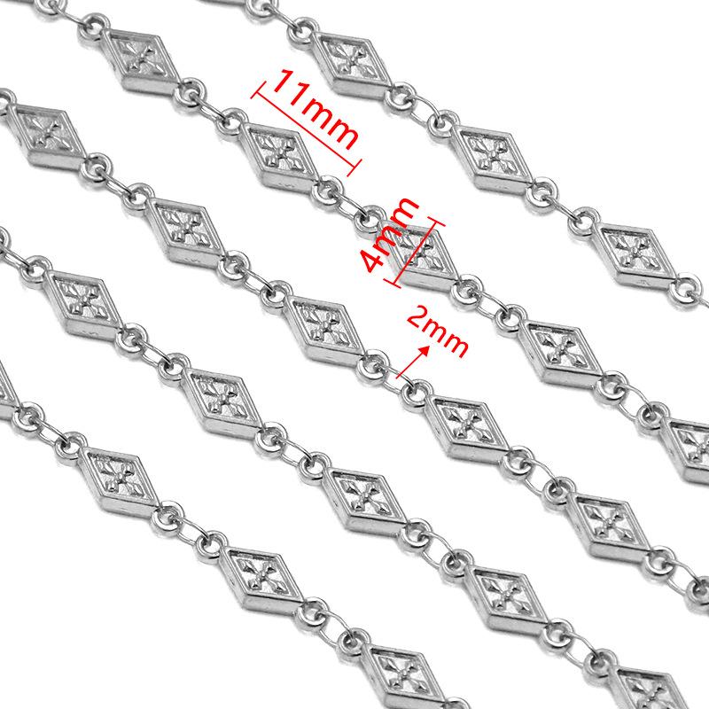 18K Gold Plated Stainless Steel Heart, Butterfly, Four-Leaf Clover, Shell Chain Bracelet/Necklace, 50cm.