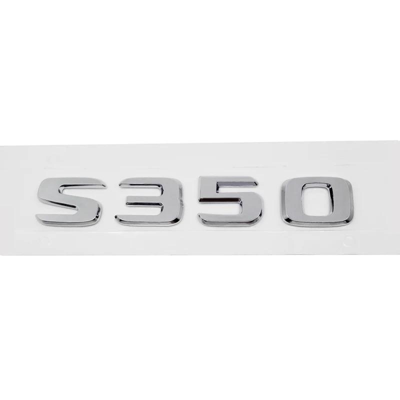 CXAFM1 ABS S300L S320 S320L S350 Trunk Rear Logo Badge Emblem Sticker For Mercedes Benz S Class W126 W140 W220 W221 W222