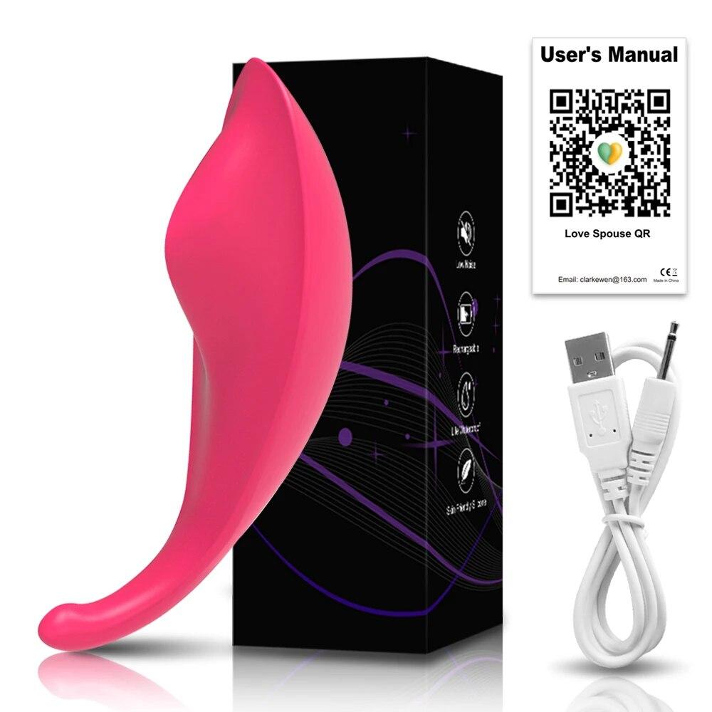 Powerful Bluetooth Vibrator Female APP Control Vibrating Wearable Clitoris Stimulator Adult Goods Sex Toy for Women 's Panties