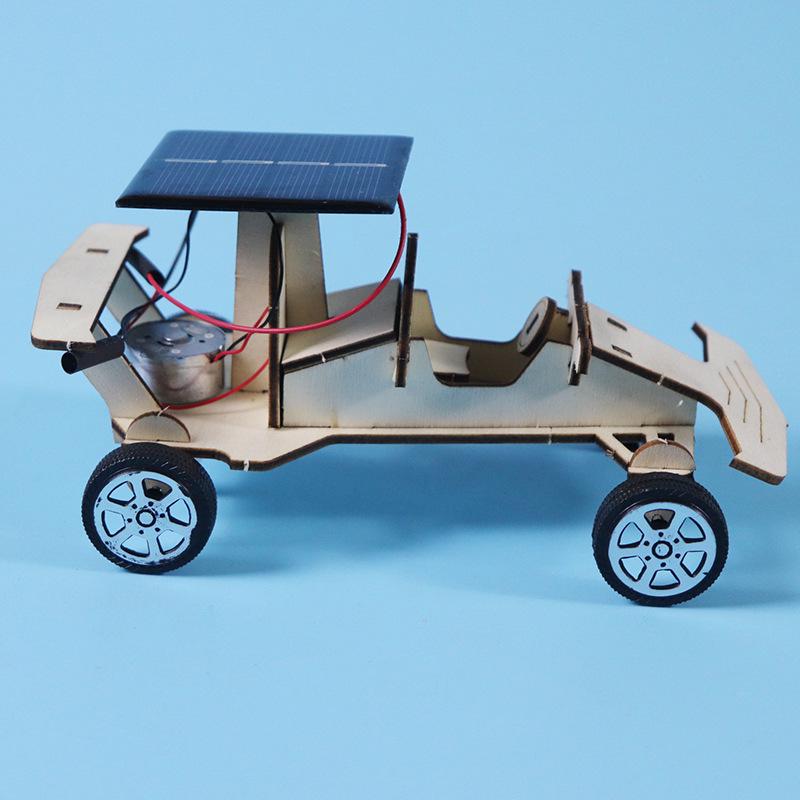 DIY Solar-Powered Toy Car - STEM Science Experiment Kit for Primary Students