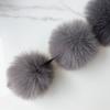 1Pcs Winter Thickened Natural Fox Fur Scarf For Women Magnetic Scarf Neck Warm Fluffy Shawls Female Coat Collar